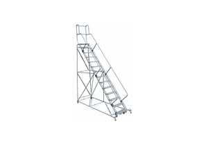 ROLLING LADDER 182 IN.H X 42 IN.W 50DEG. by Cotterman ROLLING LADDER 182 IN.H X 42 IN.W 50DEG. by Cotterman