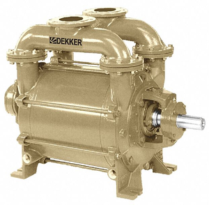 LIQUID RING VACUUM PUMP 1 STAGE 100 CFM by Dekker Vacuum Technologies, Inc