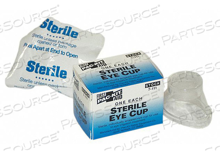 EYE CUP STERILE CLEAR PLASTIC by First Aid Only EYE CUP STERILE CLEAR PLASTIC by First Aid Only