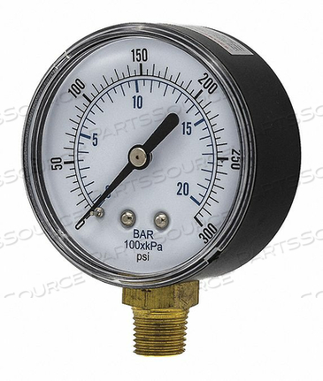 PRESSURE GAUGE NOMINAL 2-1/2 DIAL by PIC Gauges PRESSURE GAUGE NOMINAL 2-1/2 DIAL by PIC Gauges