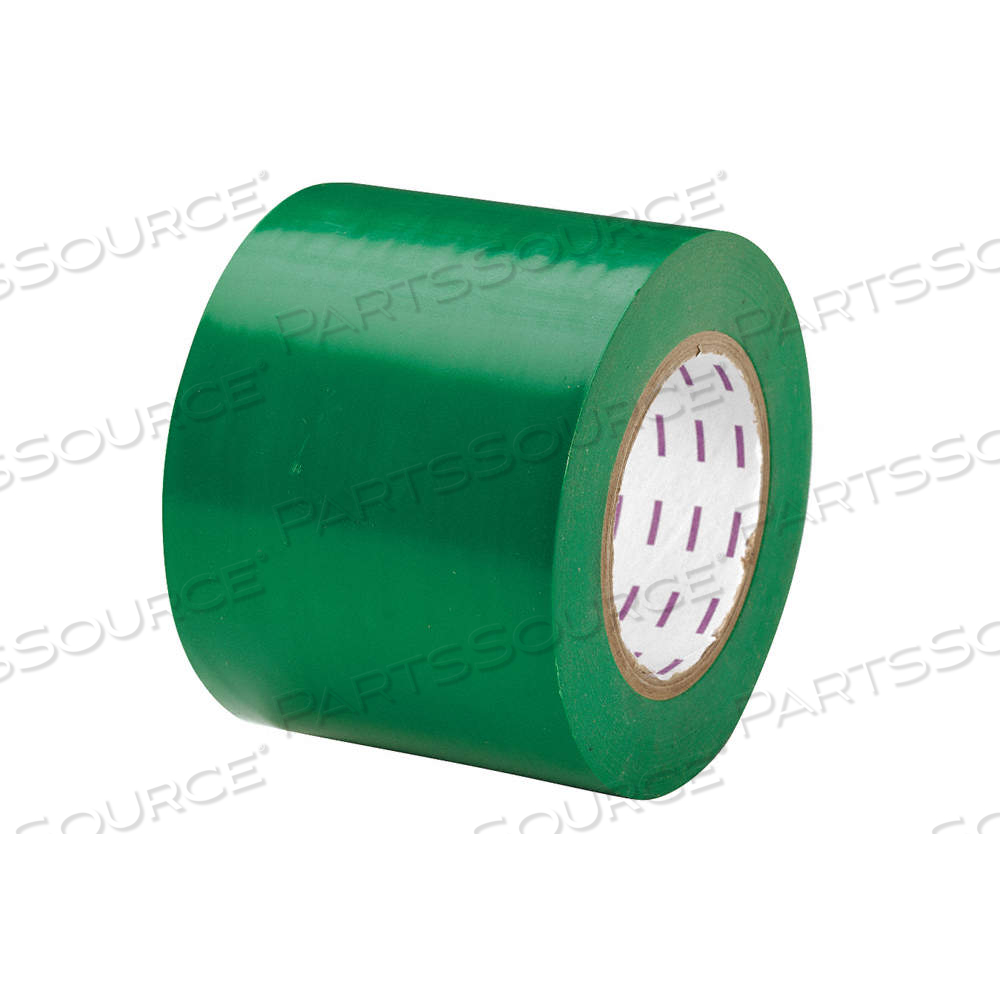 FLOOR MARKING TAPE, GEN PURPOSE, SOLID, GREEN, 4 IN X 180 FT, 5 MIL TAPE THICK, by Approved Vendor FLOOR MARKING TAPE, GEN PURPOSE, SOLID, GREEN, 4 IN X 180 FT, 5 MIL TAPE THICK, by Approved Vendor