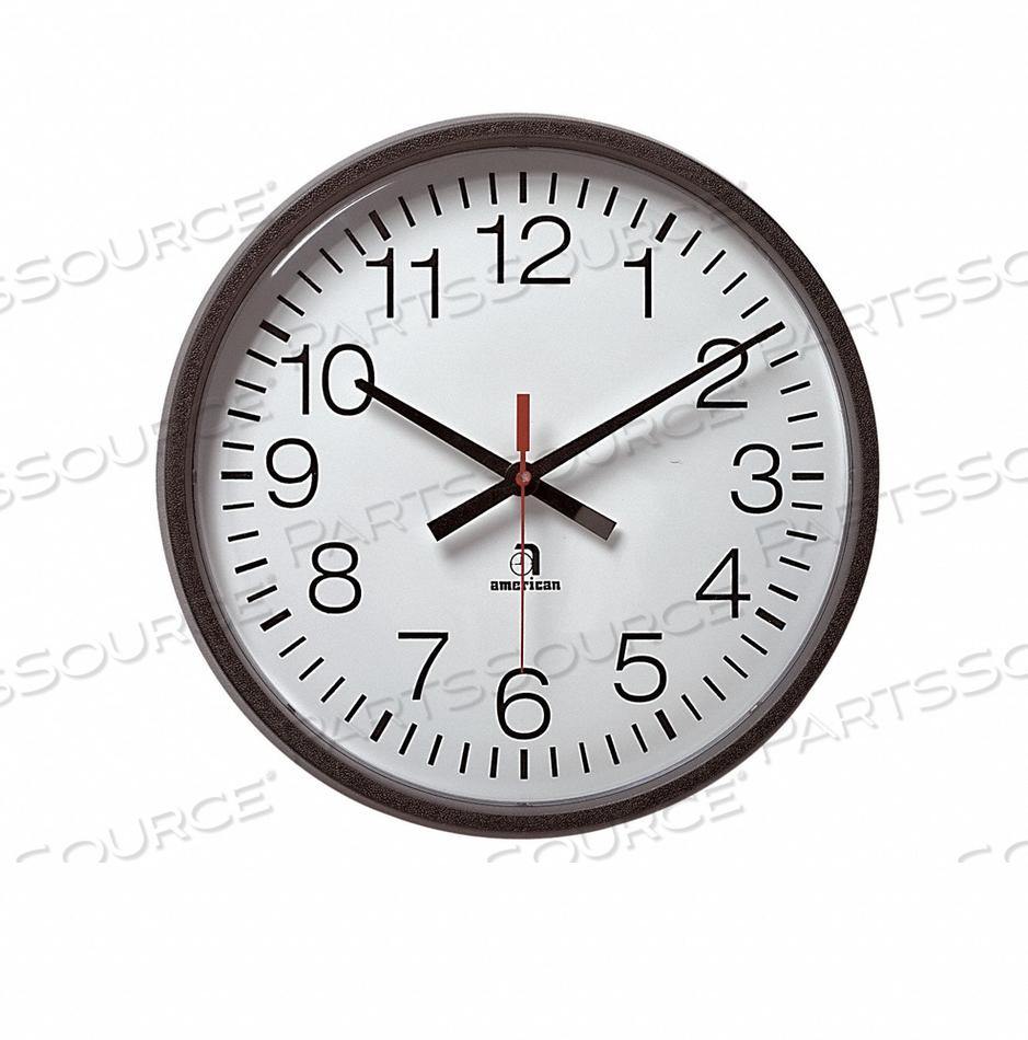 WALL CLOCK ANALOG BATTERY by American Time and Signal WALL CLOCK ANALOG BATTERY by American Time and Signal