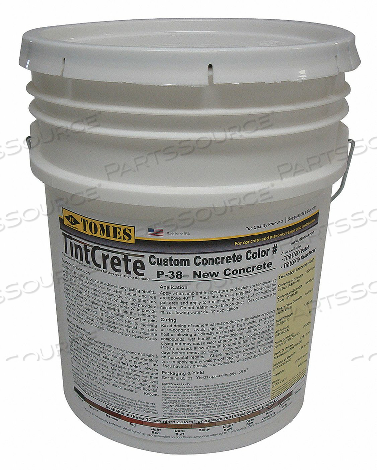 CONCRETE MIX 65 LB. PAIL by Tintcrete