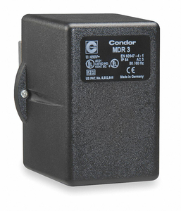 PRESUR SWTCH 3PST 45 TO 160 PSI DIAPHRGM by Condor USA, Inc