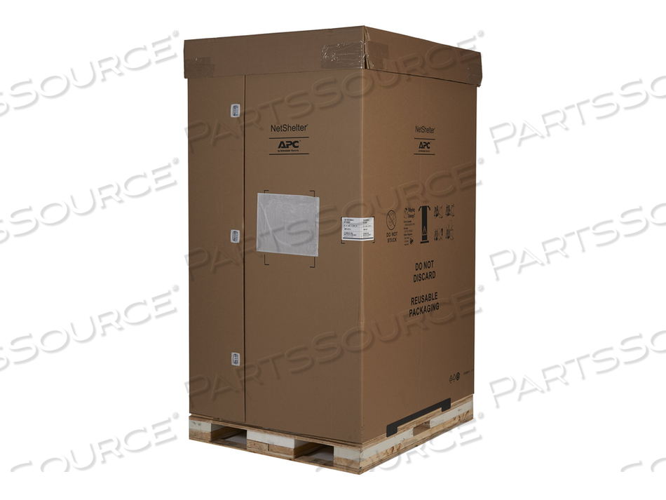NETSHELTER SX 42U 600MM WIDE X 1070MM DEEP ENCLOSURE WITH SIDES BLACK -2000 LBS. by APC / American Power Conversion