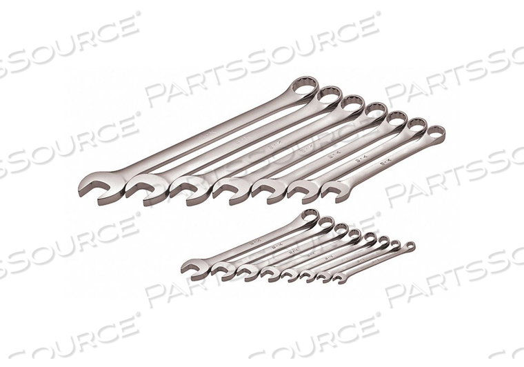 COMBINATION WRENCH SET 1/4 IN TO 1 IN. 