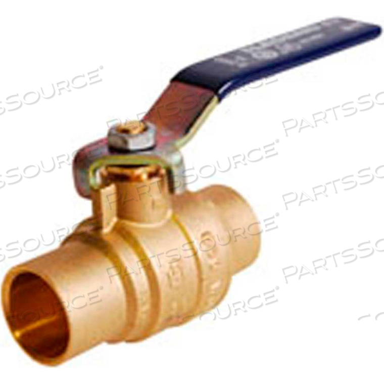 1" S-2000NL NO LEAD FORGED BRASS FULL PORT BALL VALVE 