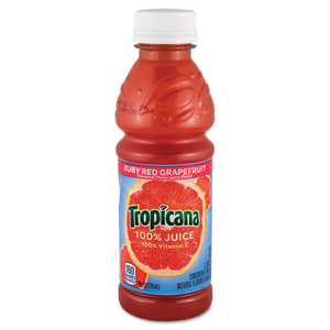 100% JUICE, RUBY RED GRAPEFRUIT, 10OZ BOTTLE, 24/CARTON by Tropicana