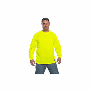 LONG SLEEVE T WITH PERIMETER INSECT GUARD, YELLOW, S by Utility Pro Wear