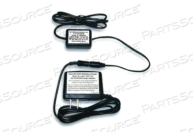 DOPPLER CHARGER KIT, FOR 812 DOPPLER by Parks Medical Electronics