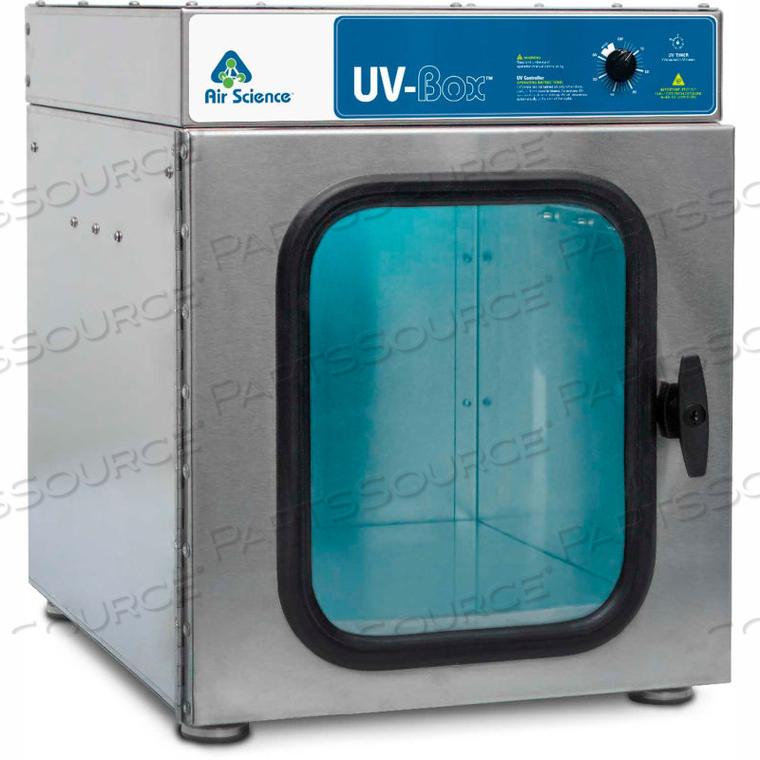 UV-BOX BENCHTOP DECONTAMINATION CHAMBER, 15.25"W X 20.5"D X 19"H by Air Science UV-BOX BENCHTOP DECONTAMINATION CHAMBER, 15.25"W X 20.5"D X 19"H by Air Science