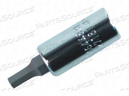 HEX BIT SOCKET 1/4" DRIVE 3/32" by Wiha Tools