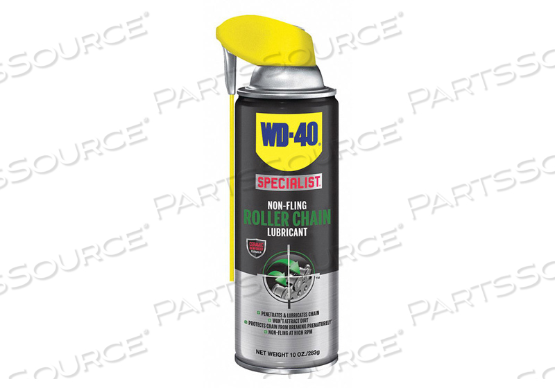 300493 WD-40 SPECIALIST® ROLLER CHAIN LUBE, 10OZ, AEROSOL, 6/CASE 