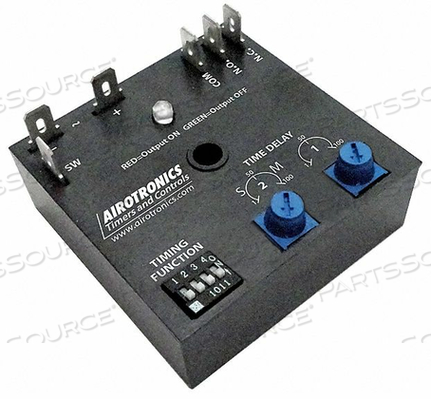 ENCAPSULATED TIMING RELAY 24VAC 10A by Airotronics ENCAPSULATED TIMING RELAY 24VAC 10A by Airotronics