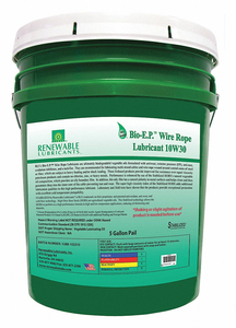 LUBRICANT PAIL YELLOW 5 GAL. by Renewable Lubricants