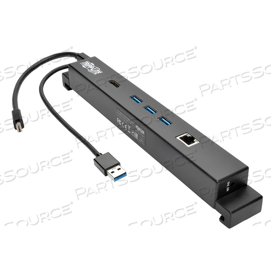 MICROSOFT SURFACE DOCKING STATION W/ USB HUB, HDMI 4K & GBE PORT by Tripp Lite MICROSOFT SURFACE DOCKING STATION W/ USB HUB, HDMI 4K & GBE PORT by Tripp Lite