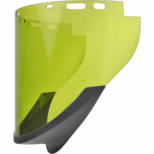 ANTI-FOG ARC SHIELD WITH CHIN GUARD, LIGHT GREEN by Elvex