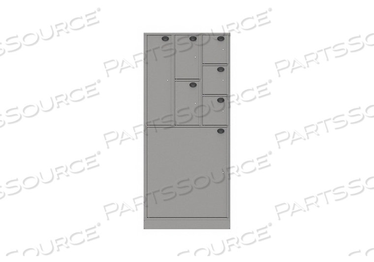 EVIDENCE LOCKER 36INW GRAY 7COMPARTMENTS by Sentinel EVIDENCE LOCKER 36INW GRAY 7COMPARTMENTS by Sentinel