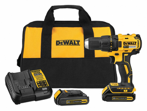 CORDLESS DRILL/DRIVER 2 BATTERIES 20.0V by DeWalt