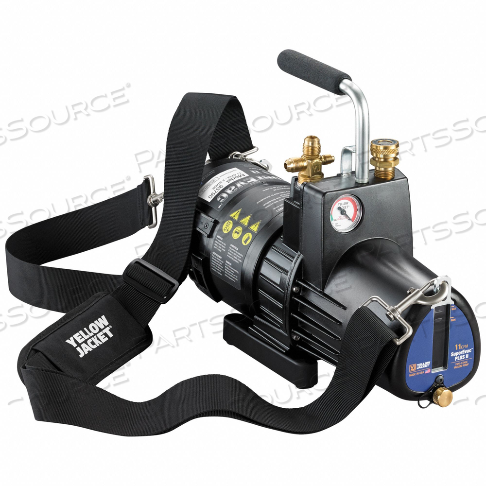 REFRIGERANT EVACUATION PUMP 1/2 HP by Checkers