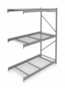 BULK RACK ADD-ON 96 H 72 W 36 D GRAY by Tennsco Corp.