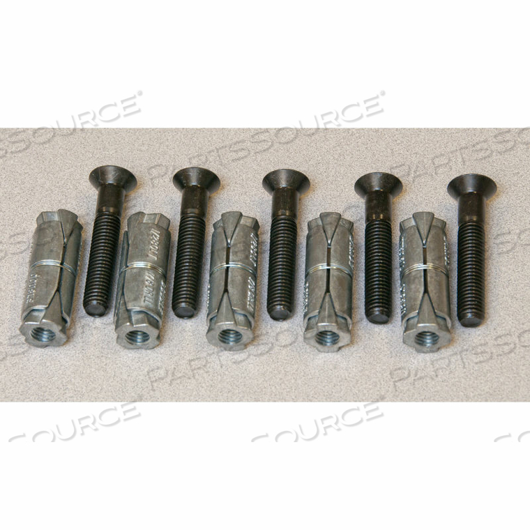 APPROACH PLATE INSTALLATION HARDWARE KIT FOR BLUFF EDGE OF DOCK LEVELERS by Bluff