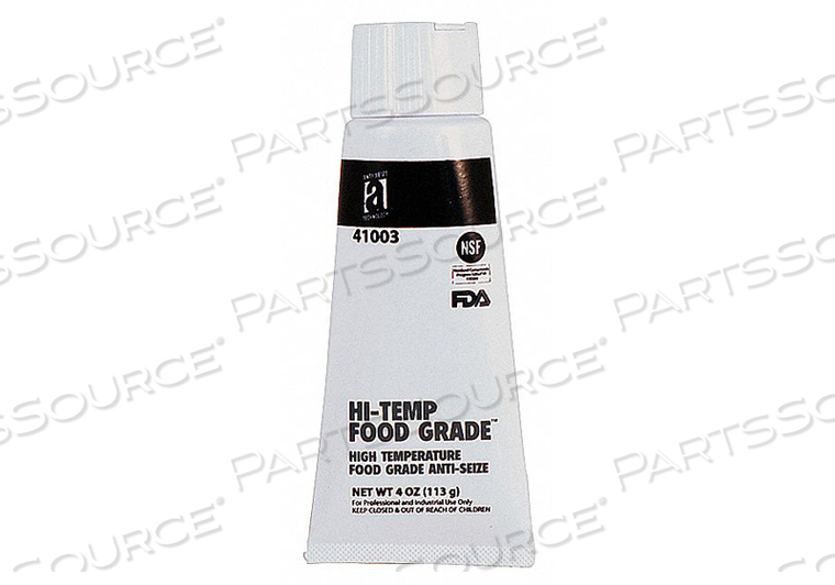 ANTI SEIZ HIGH TEMP H 1 FOOD GRADE TUBE by Anti-Seize Technology ANTI SEIZ HIGH TEMP H 1 FOOD GRADE TUBE by Anti-Seize Technology