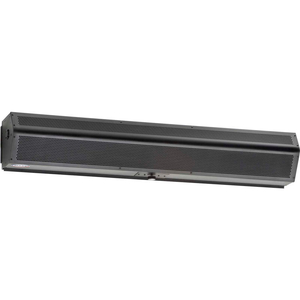 LOPRO SERIES 2 AIR CURTAIN 84" WIDE DOOR ELECTRIC HEATED 230/3/60 20 KW OBSIDIAN BLACK by MARS