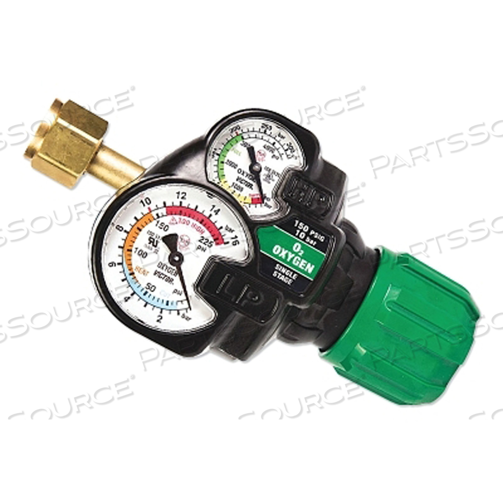 EDGE SERIES 2.0 REGULATOR, ESS42, ACETYLENE, 2 TO 15 PSIG, 3000 PSIG INLET, CGA 510 by Victor EDGE SERIES 2.0 REGULATOR, ESS42, ACETYLENE, 2 TO 15 PSIG, 3000 PSIG INLET, CGA 510 by Victor