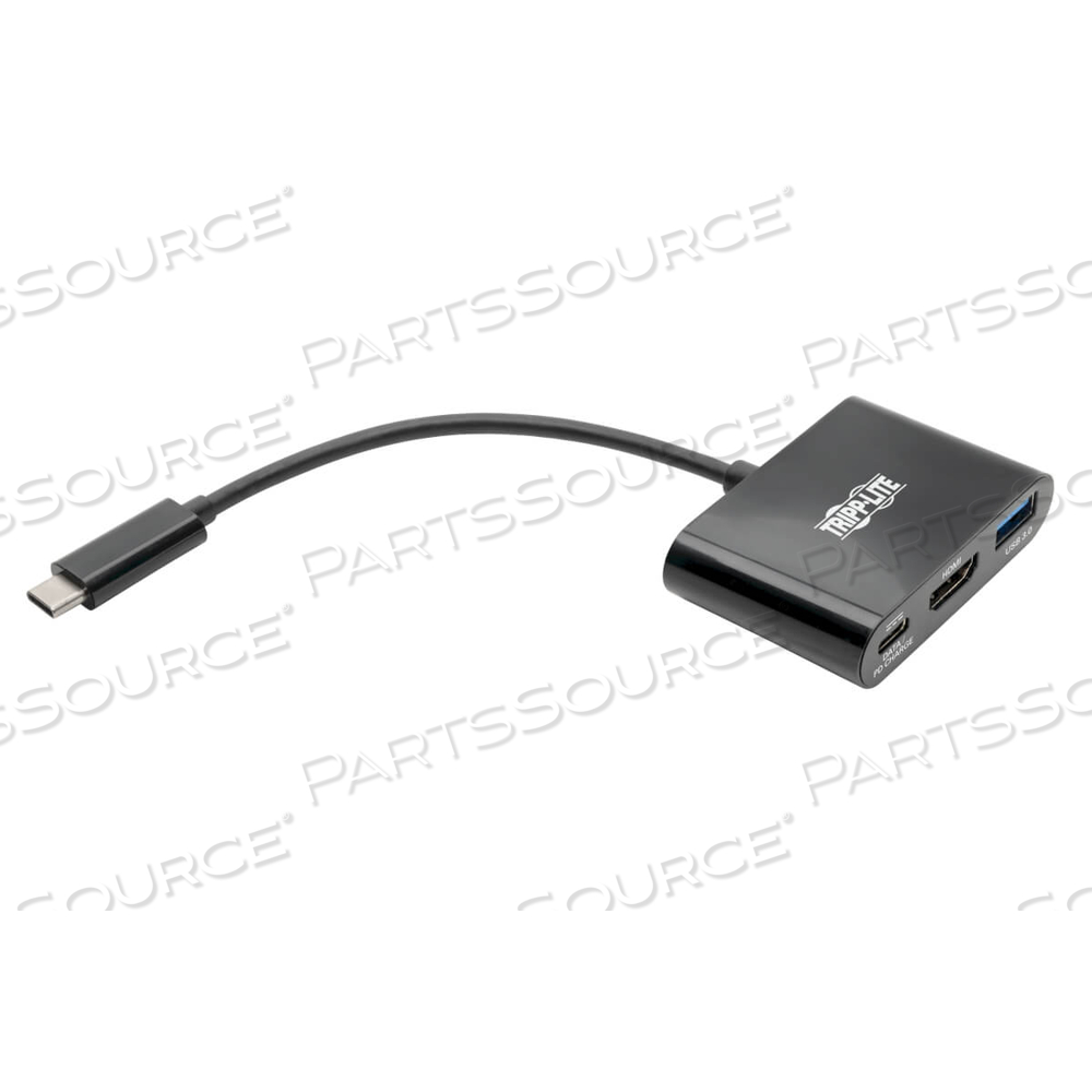 USB C TO HDMI MULTIPORT ADAPTER W/USB HUB PD CHARGING USB C by Tripp Lite