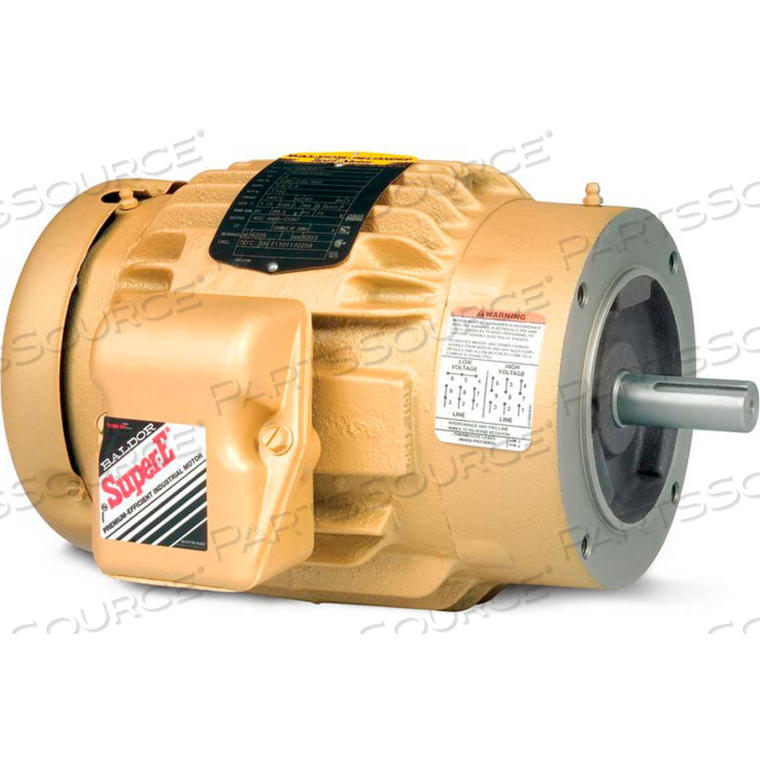 MOTOR, 1.5HP, 1740RPM, 3PH, 60HZ, 145TC, 0528M, TEFC by BALDOR