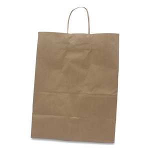 KRAFT PAPER BAGS, 13" X 7" X 17", KRAFT, 250/CARTON by Kari-Out