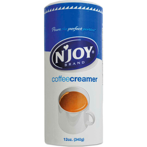 N'JOY NON-DAIRY COFFEE CREAMER, ORIGINAL, 12 OZ CANISTER, 3/PACK by Sugar Foods Corp