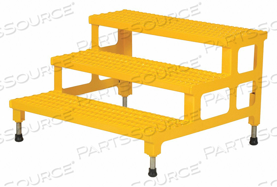 ADJUSTABLE SERRATED STEP MATE STAND by Vestil Manufacturing Corp.