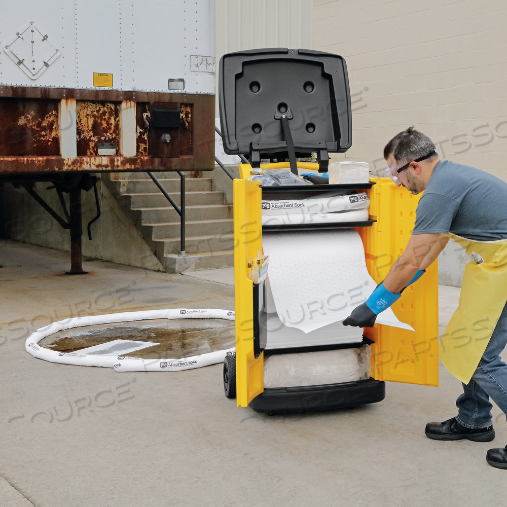 ABSORBENT MAT ROLL REFILL FOR PIG OIL-ONLY BIG DADDY SPILL CADDY by New Pig Corporation ABSORBENT MAT ROLL REFILL FOR PIG OIL-ONLY BIG DADDY SPILL CADDY by New Pig Corporation