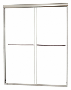 SHOWER DOOR ALUMINUM SILVER 44 X 72 SZ by Foremost