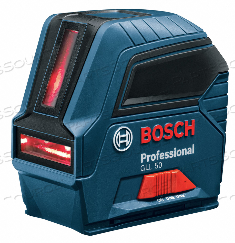 CROSS LINE LASER RED BEAM 50 FT RANGE by Bosch Tools