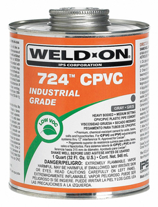 PIPE CEMENT CPVC GRAY PINT by Weld-On