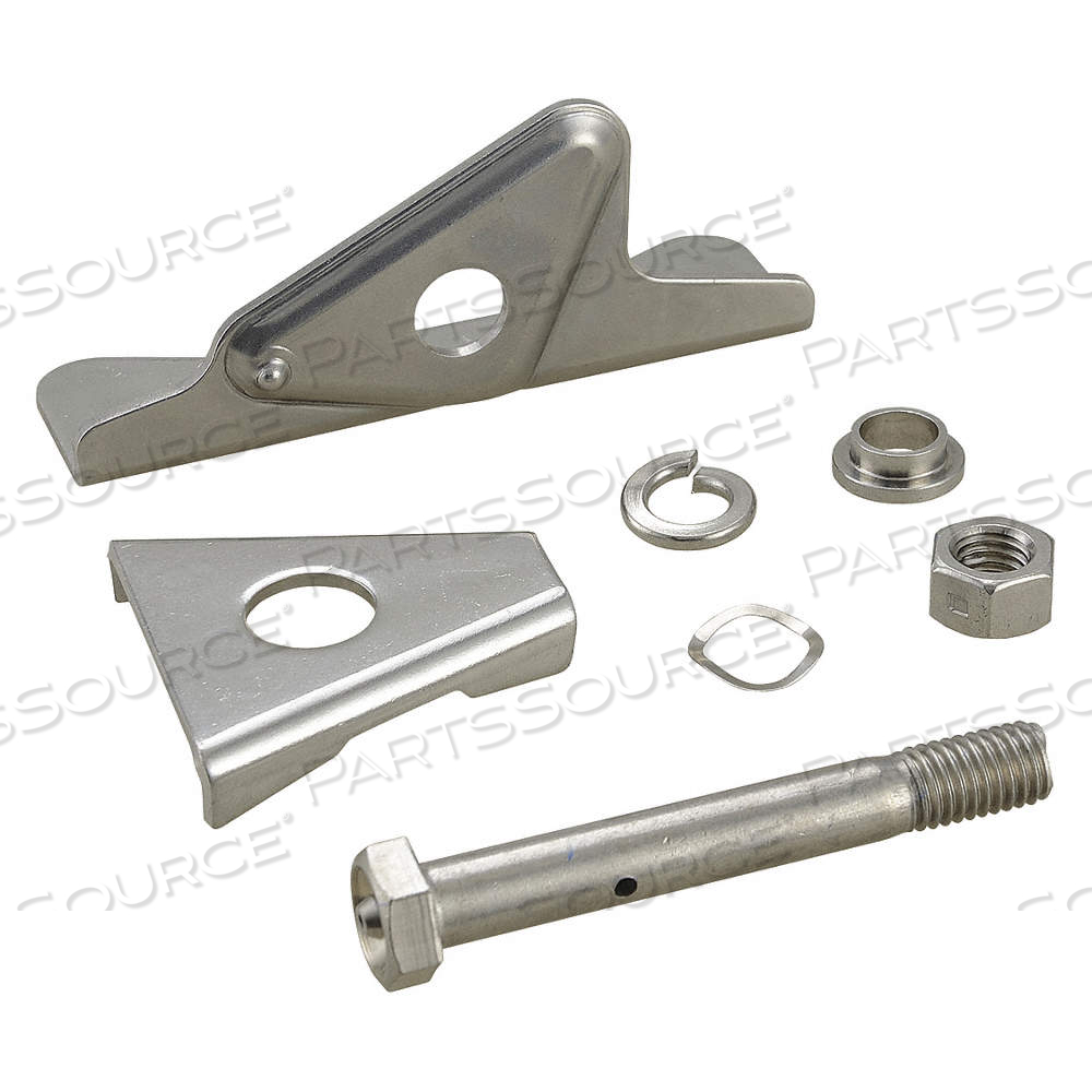 CASTER BRAKE KIT, SIDE PEDAL BRAKE, NO LOCK INCLUDED, FOR 2 IN WHEEL WD, RIGHT SIDE by Approved Vendor