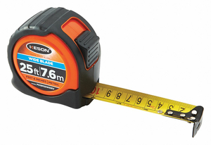 TAPE MEASURE SAE/METRIC BLADE 25 FT L by Keson