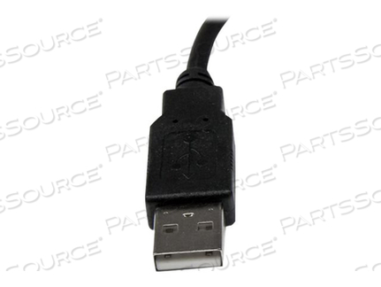 M//F Startech 6in Black USB 3.0 Extension Adapter Cable A to A