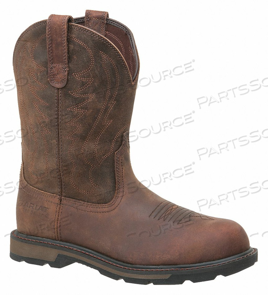 WESTERN BOOT 10 D BROWN STEEL PR by Ariat WESTERN BOOT 10 D BROWN STEEL PR by Ariat