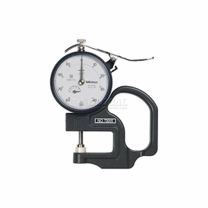 0-.50" DIAL THICKNESS GAGE by Mitutoyo 0-.50" DIAL THICKNESS GAGE by Mitutoyo