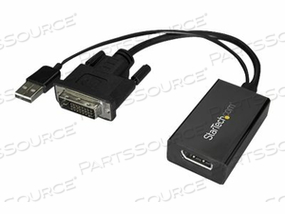 USE THIS DVI TO DISPLAYPORT CONVERTER TO CONNECT YOUR DVI COMPUTER TO A DP MONIT by StarTech.com Ltd.