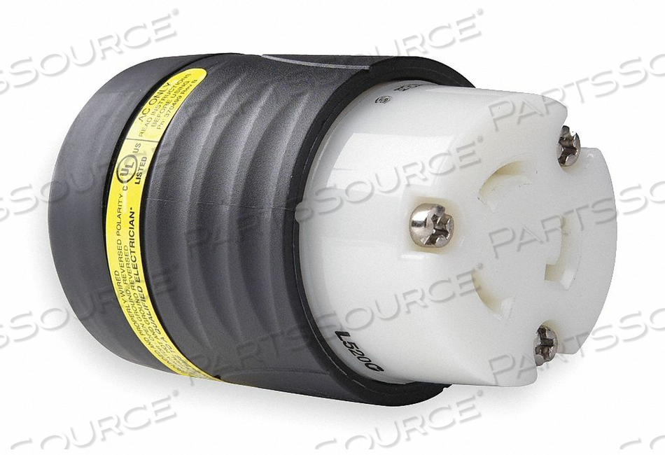 CONNECTOR 125VAC 20A L5-20R 2P 3W by Legrand CONNECTOR 125VAC 20A L5-20R 2P 3W by Legrand
