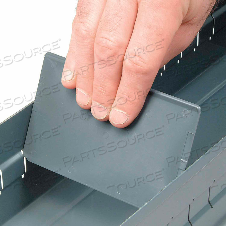 STEEL PARTS DRAWER CABINET DIVIDERS 036-95 - PRICE FOR PACK OF 96 by Durham Manufacturing Company