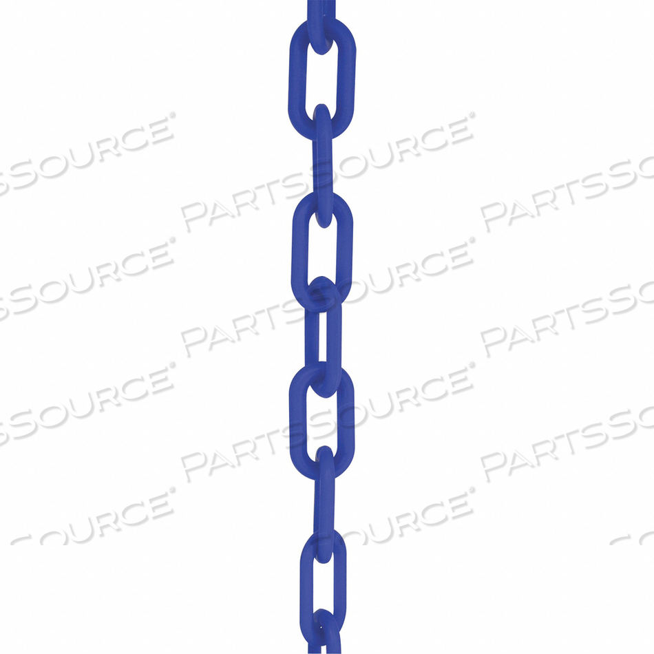 PLASTIC CHAIN 2 50 FT L BLUE by Mr. Chain PLASTIC CHAIN 2 50 FT L BLUE by Mr. Chain