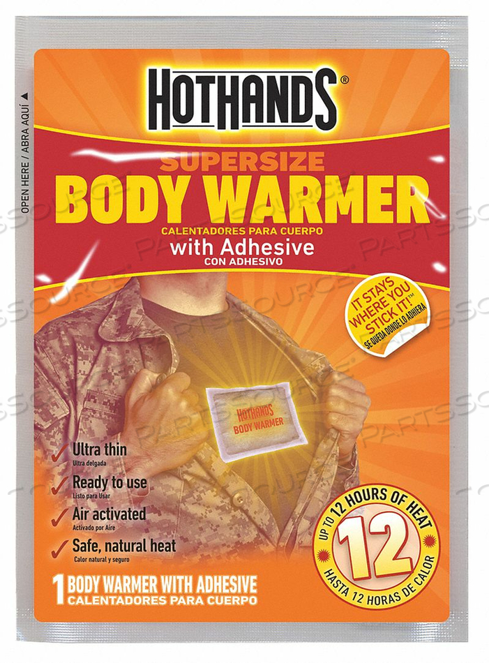BODY WARMER 5 IN X 3-3/4 IN. by HotHands