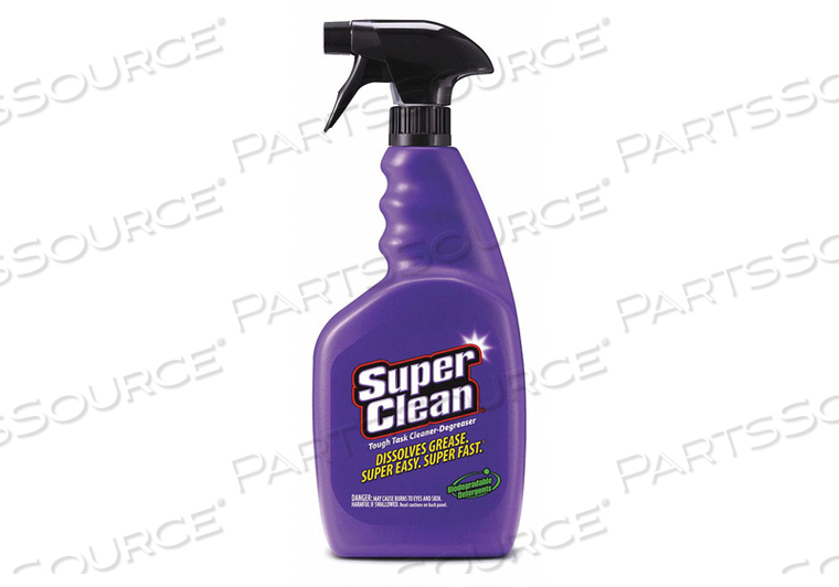 CLEANER/DEGREASER 32 OZ. SPRAY BOTTLE by Superclean CLEANER/DEGREASER 32 OZ. SPRAY BOTTLE by Superclean