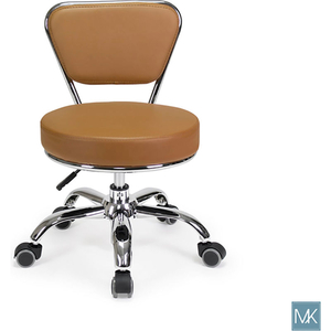 DAYTON PEDICURE STOOL, CAPPUCCINO by Ayc Group DAYTON PEDICURE STOOL, CAPPUCCINO by Ayc Group